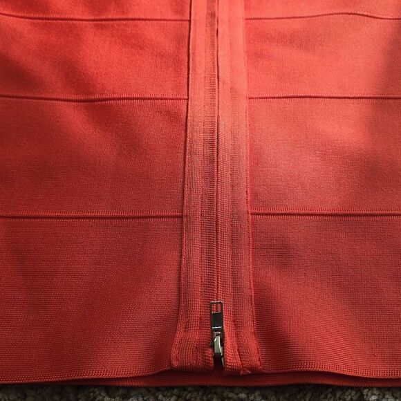 Herve Leger Forever 21 Coral Cutout Bandage Midi Dress, NWT, XL - Picture 9 of 9